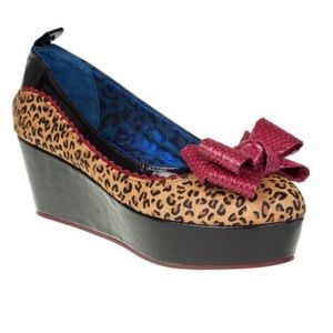 Black cherry kiss for Irregular Choice